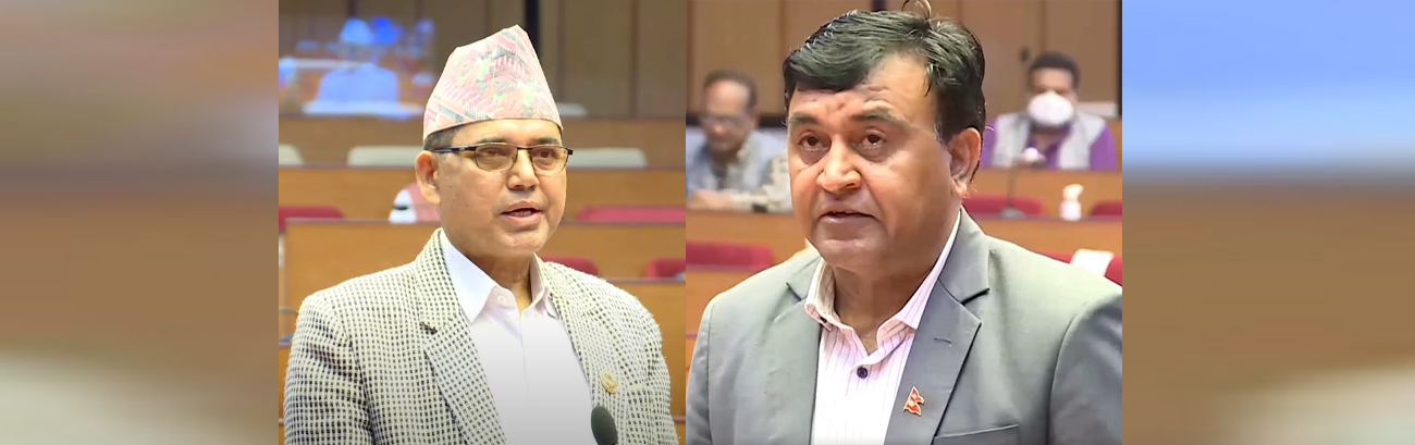 राष्ट्रिय सभामा एमाले संसदीय दलको नेतामा  भट्टराई, प्रमुख सचेतक दाहाल