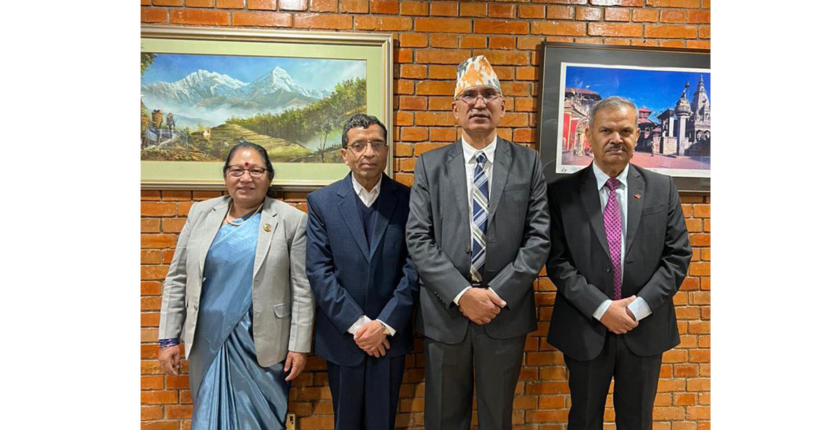 एमालेका चार नेता चीन भ्रमणमा