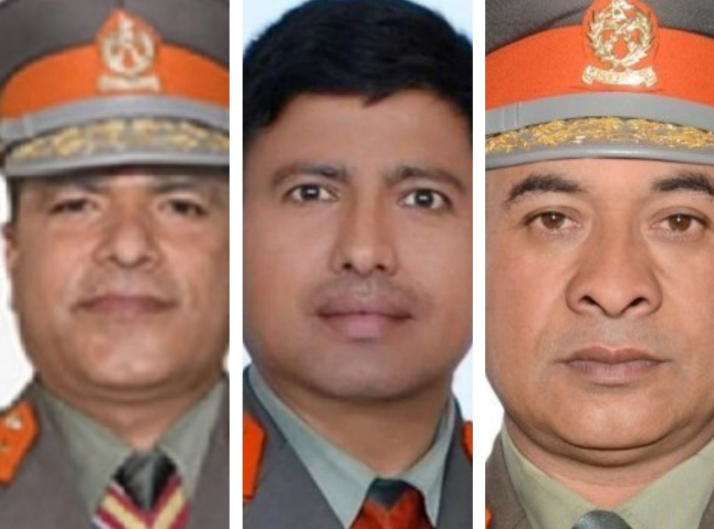 शसस्त्र प्रहरीको आइजी वन्न तीन जनाको दौडधुप