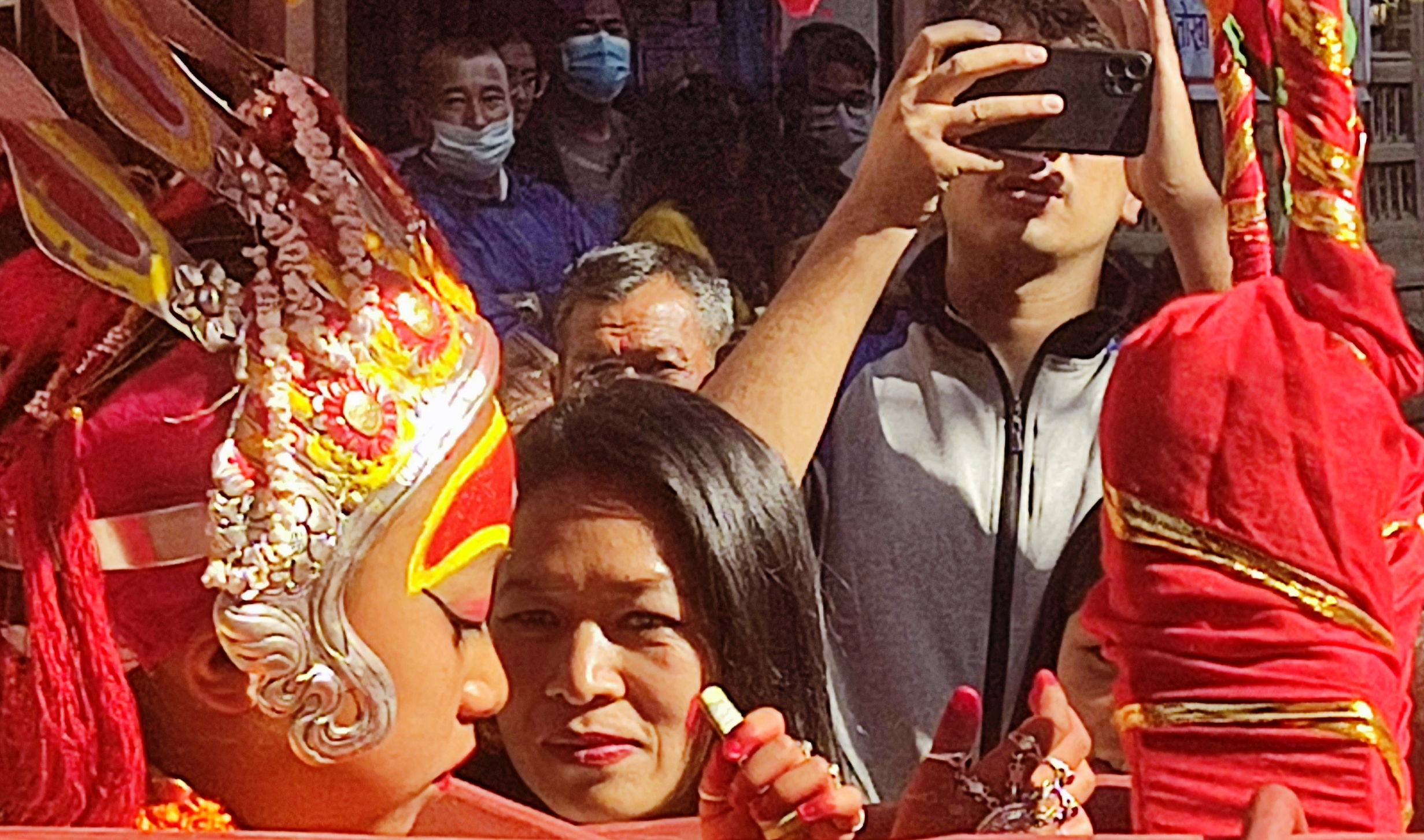 टोखाका नेवार समुदाय विस्केट जात्रा मनाउँदै (तस्वीरहरु)