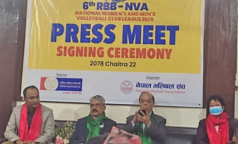 राष्ट्रिय भलिबल प्रतियोगितामा पुरस्कार राशि बढ्यो