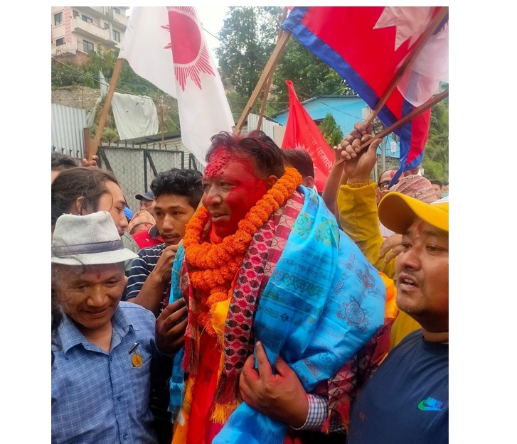 टोखा – २ एमालेका धर्मेन्द्र श्रेष्ठ  विजयी