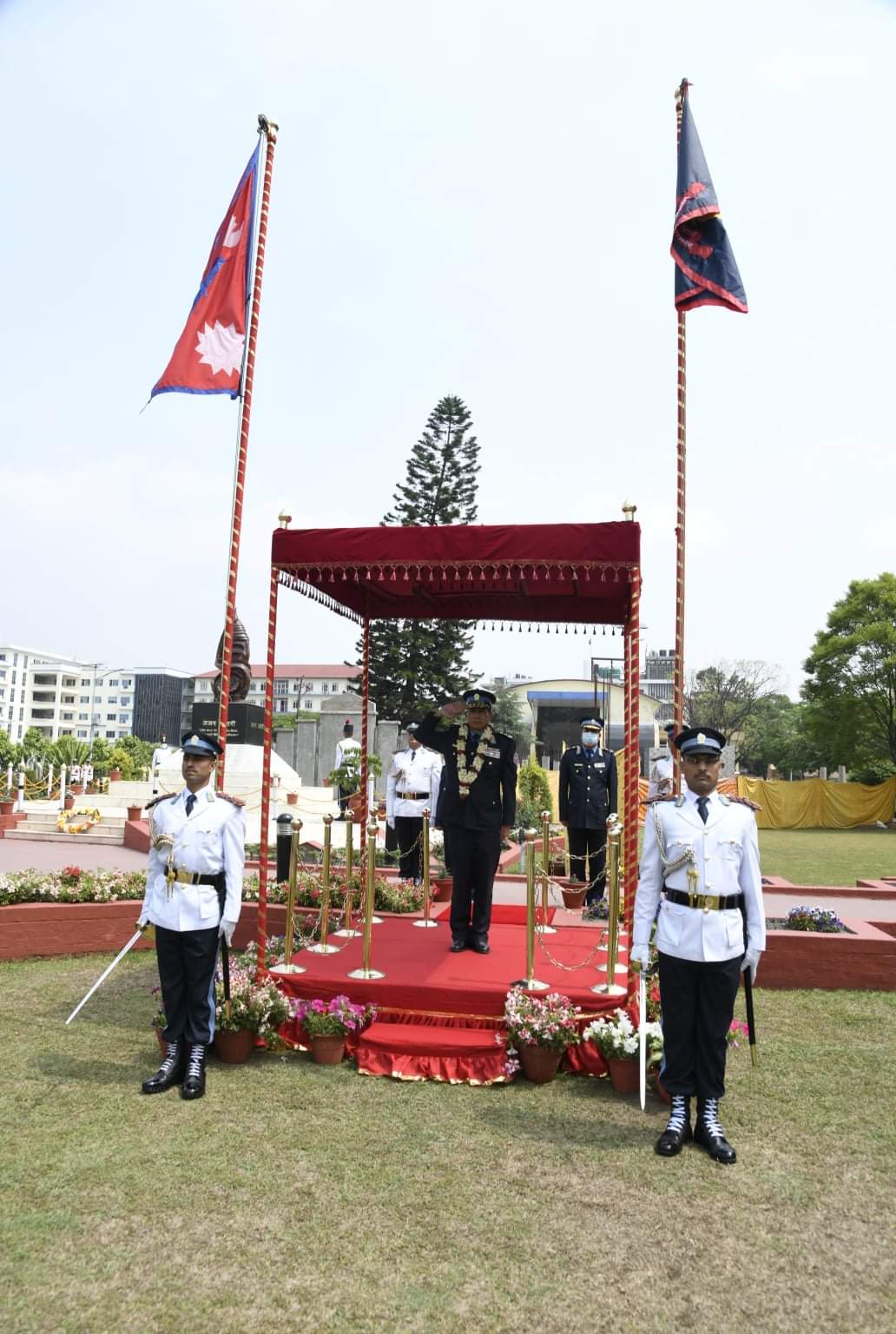नयाँ महानिरिक्षकको दर्ज्यानी चिन्ह ग्रहण देखि वहाली सम्प (तस्वीरहरु )