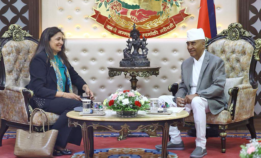प्रधानमन्त्री देउवा र अमेरिकी उपमन्त्री जेया भेटवार्ता