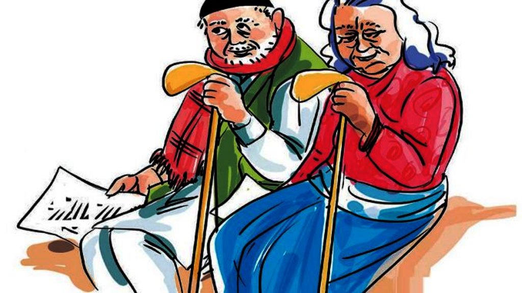 वृद्धभत्ता अब ६८ वर्षमै