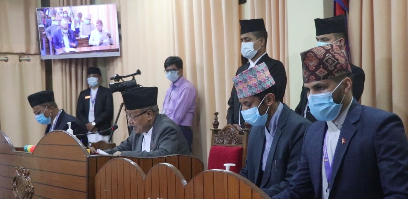 एमालेको अवरोधपछि बागमती प्रदेशसभा बैठक स्थगित, भोलि ११  फेरि बस्ने