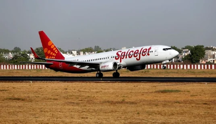 स्पाइसजेट जहाजको इन्जिनमा आगो लागेपछि पटनामा आकस्मिक अवतरण