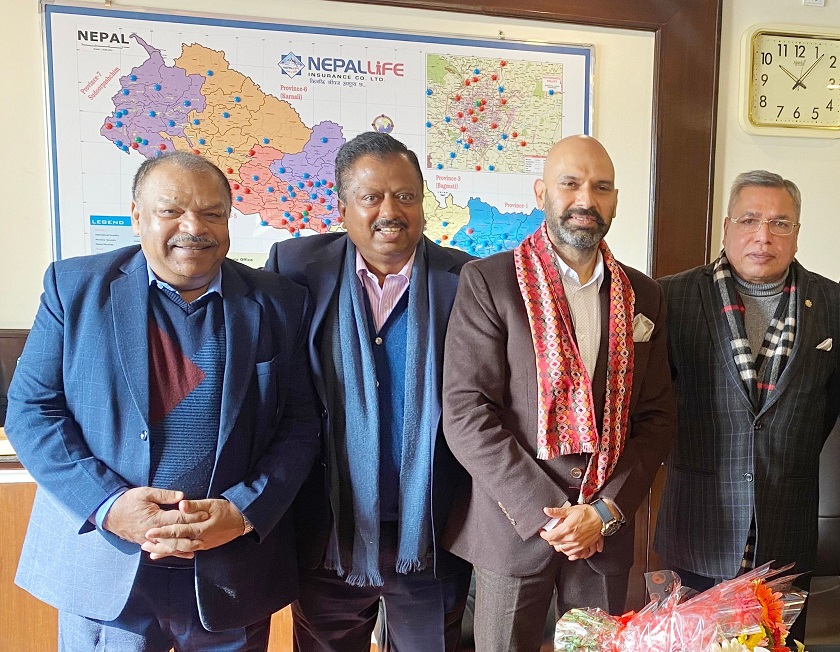 नेपाल लाइफ इन्स्योरेन्सको सीईओमा प्रवीण रमण पराजुलीले गरे पदबहाली