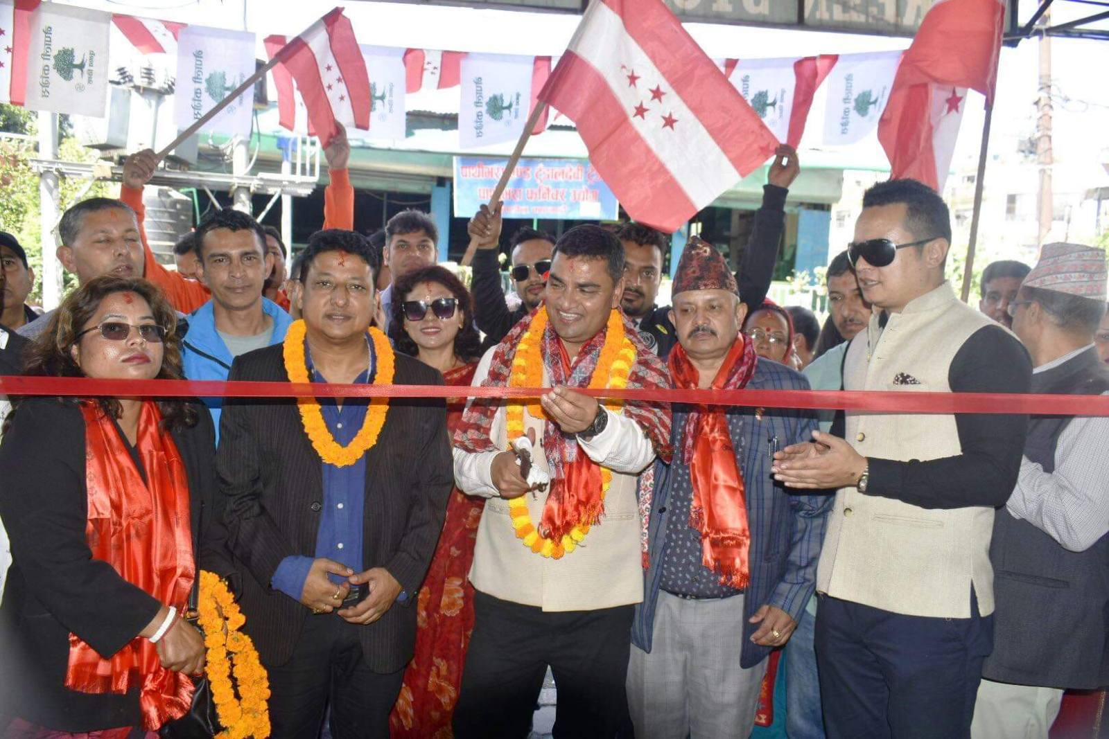 क्षेत्र नं. ५ का कांग्रेस उम्मेदवारहरु चुनावी कार्यक्रममा