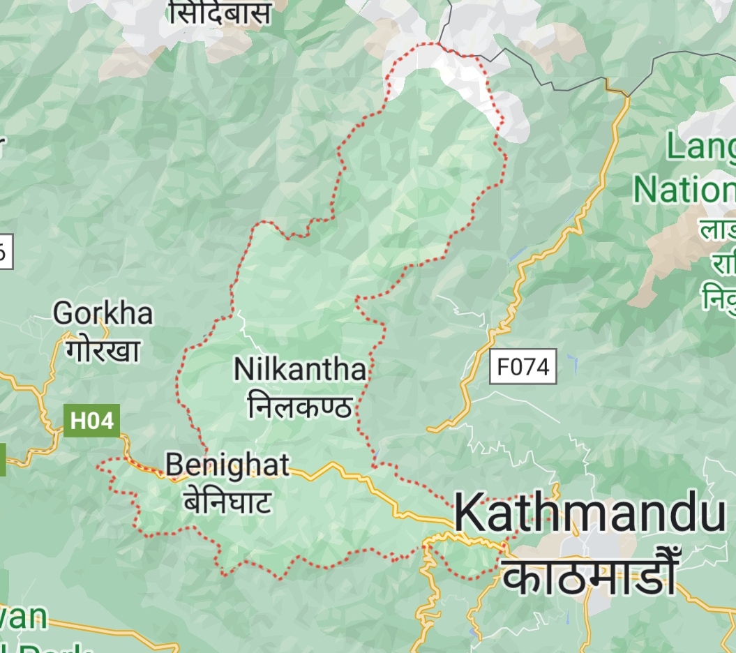 त्रिशुली किनारमा यात्रुवहाक बस खस्यो,१६ घाइते