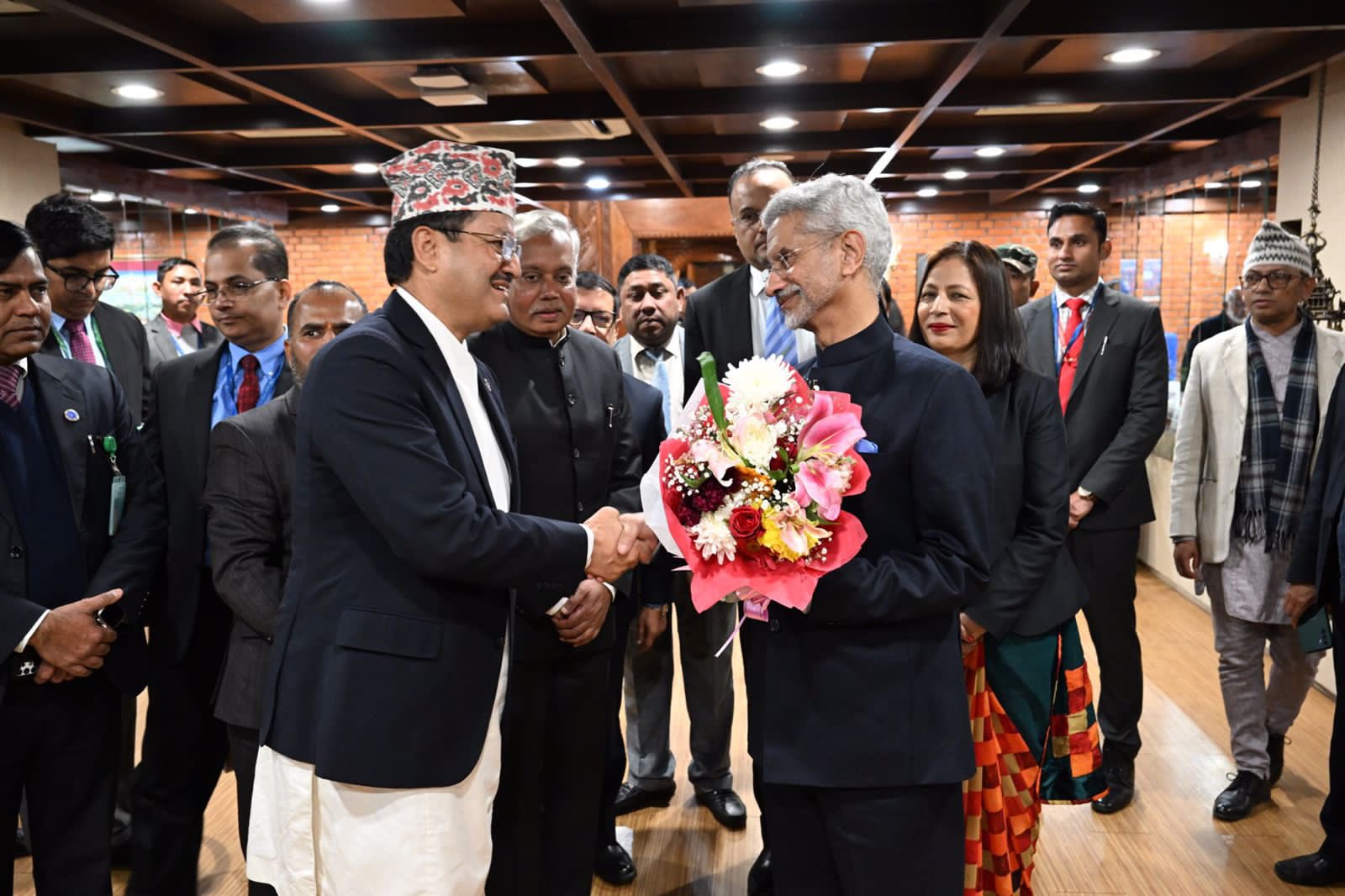 दुई दिने भ्रमण सकेर विदा भए भारतीय विदेशमन्त्री जयशंकर (तस्वीरहरु)