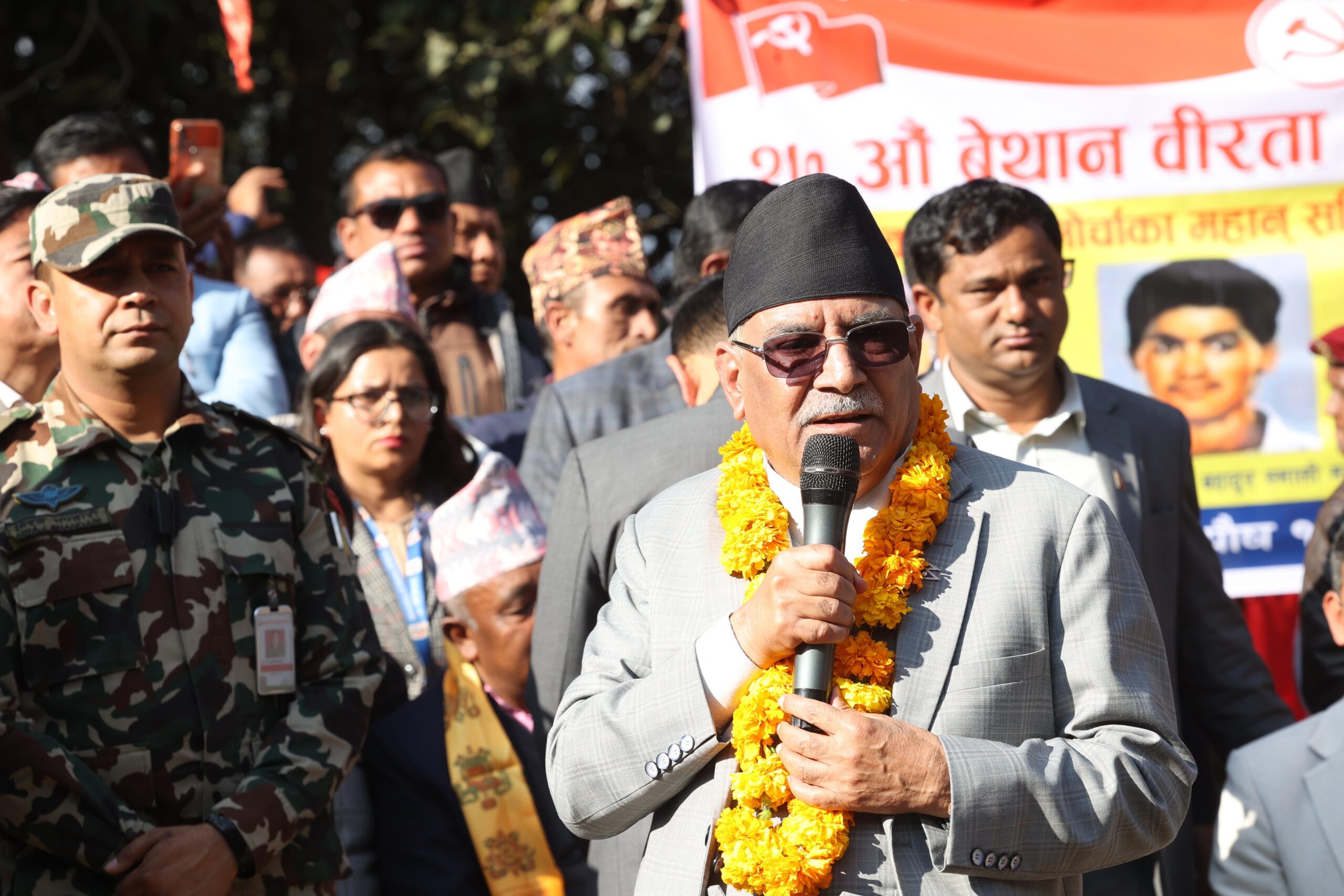 शान्तिपूर्ण क्रान्ति जारी छ: प्रधानमन्त्री 