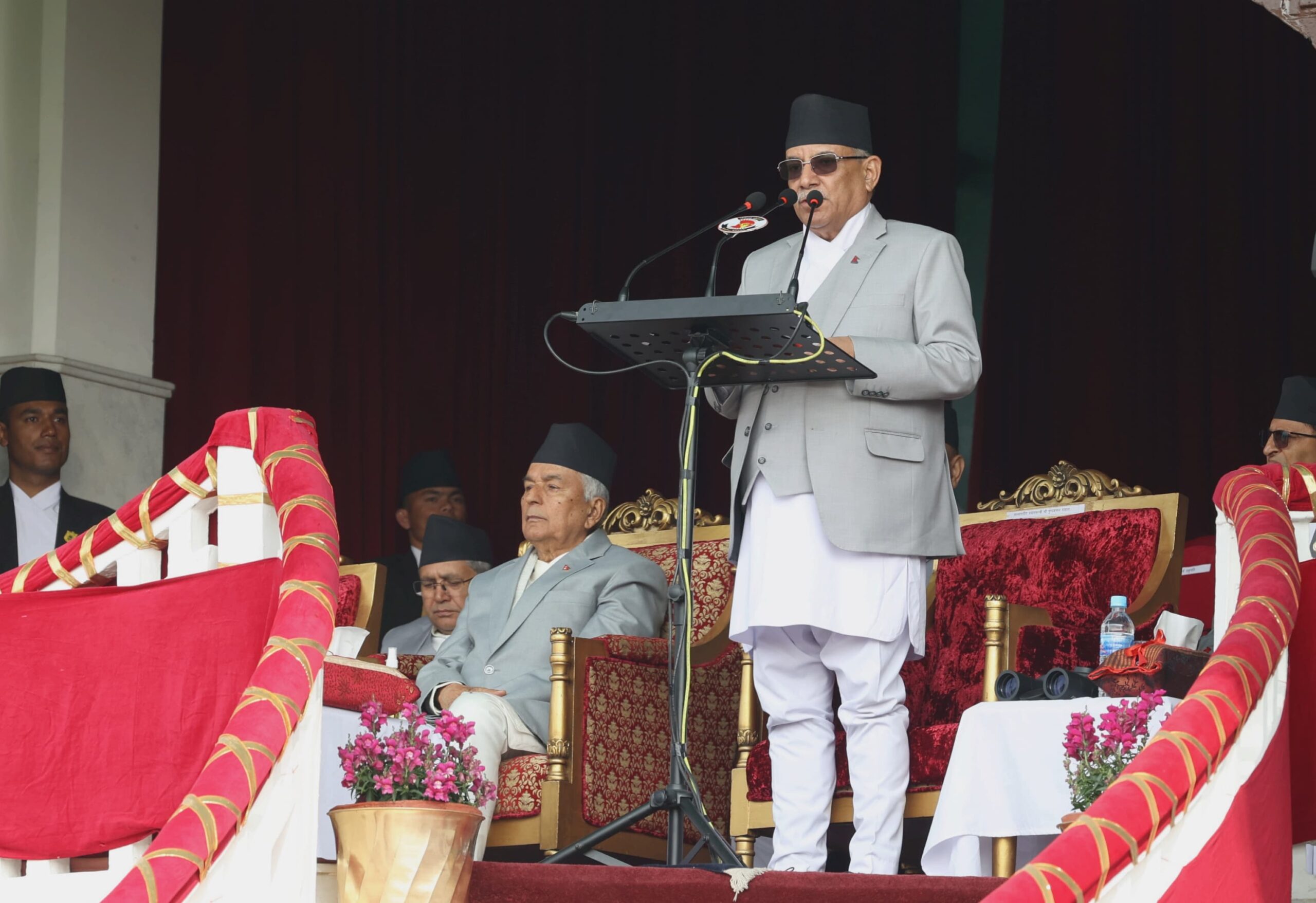सामाजिक न्याययुक्त समाजवादी राज्य निर्माणमा समाहित हुन प्रधानमन्त्रीको अपील (तस्वीरहरु) 