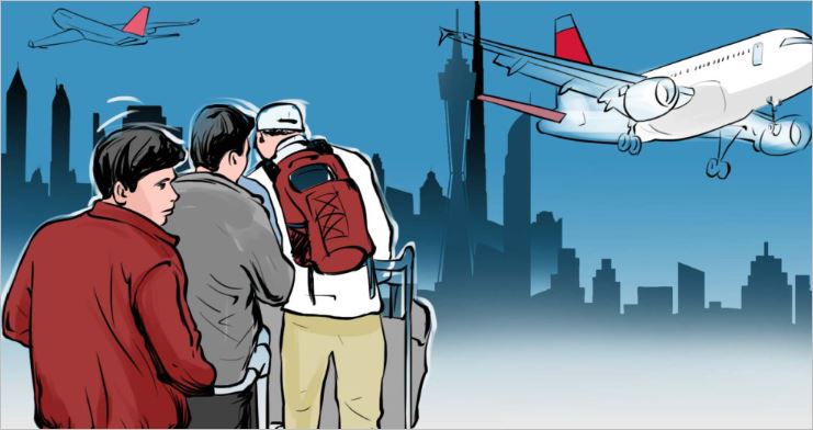अमेरिकाले ८ नेपालीलाई फिर्ता पठायो