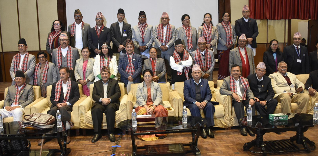 राष्ट्रिय सभाका नवनिर्वाचित सदस्यले लिए शपथ