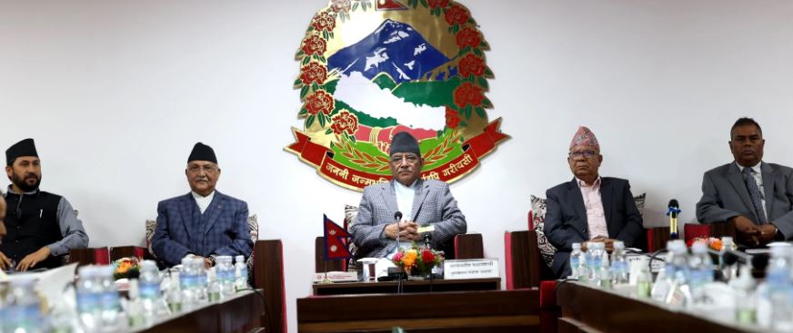 पाँच दलीय गठबन्धनको साझा संकल्प सार्वजनिक (पूर्णपाठसहित)