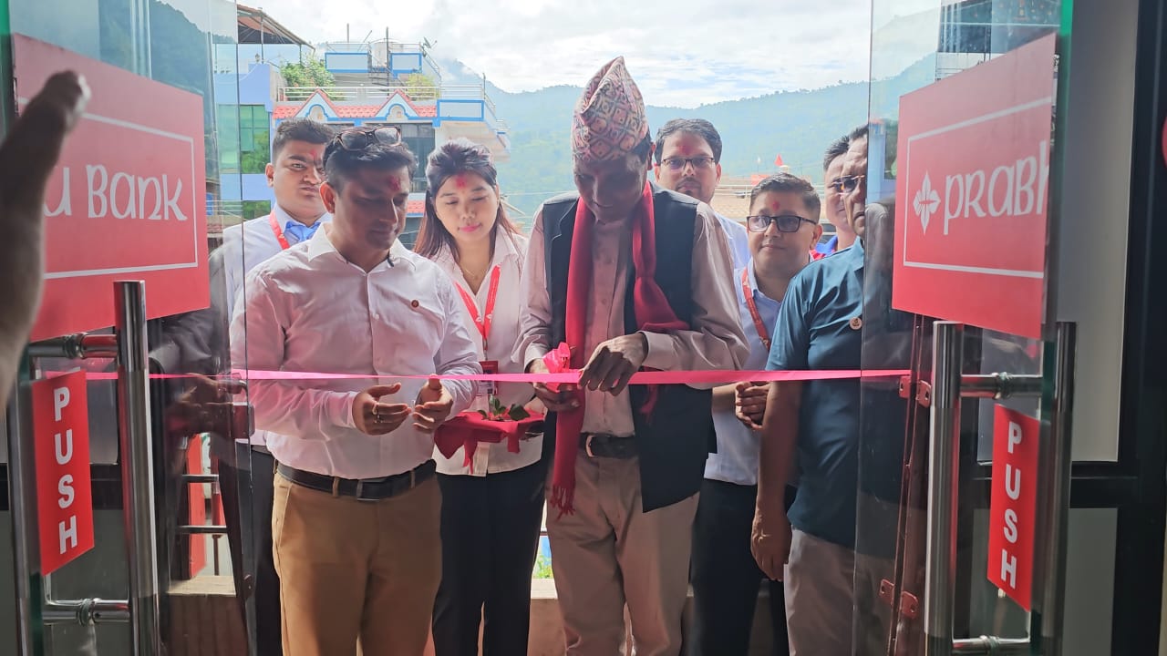 प्युठानको बिजुवारमा प्रभु बैंकको ३१५ औं शाखा सञ्चालन