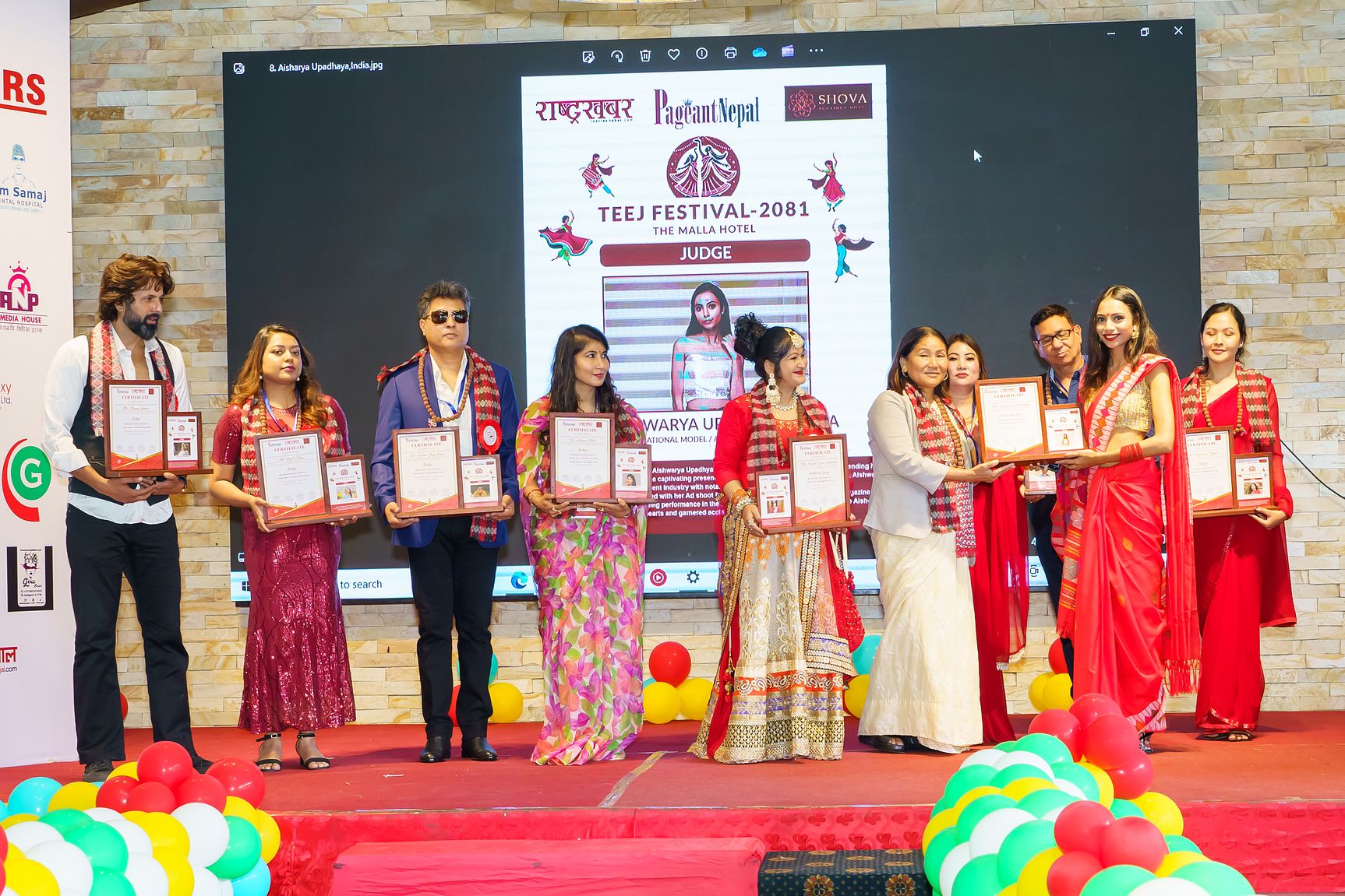 ‘प्याजेन्ट नेपाल तिज महोत्सव’ भव्य रुपमा सम्पन्न