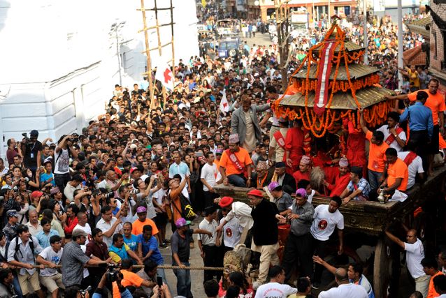 आज इन्द्रजात्रा पर्व मनाइँदै