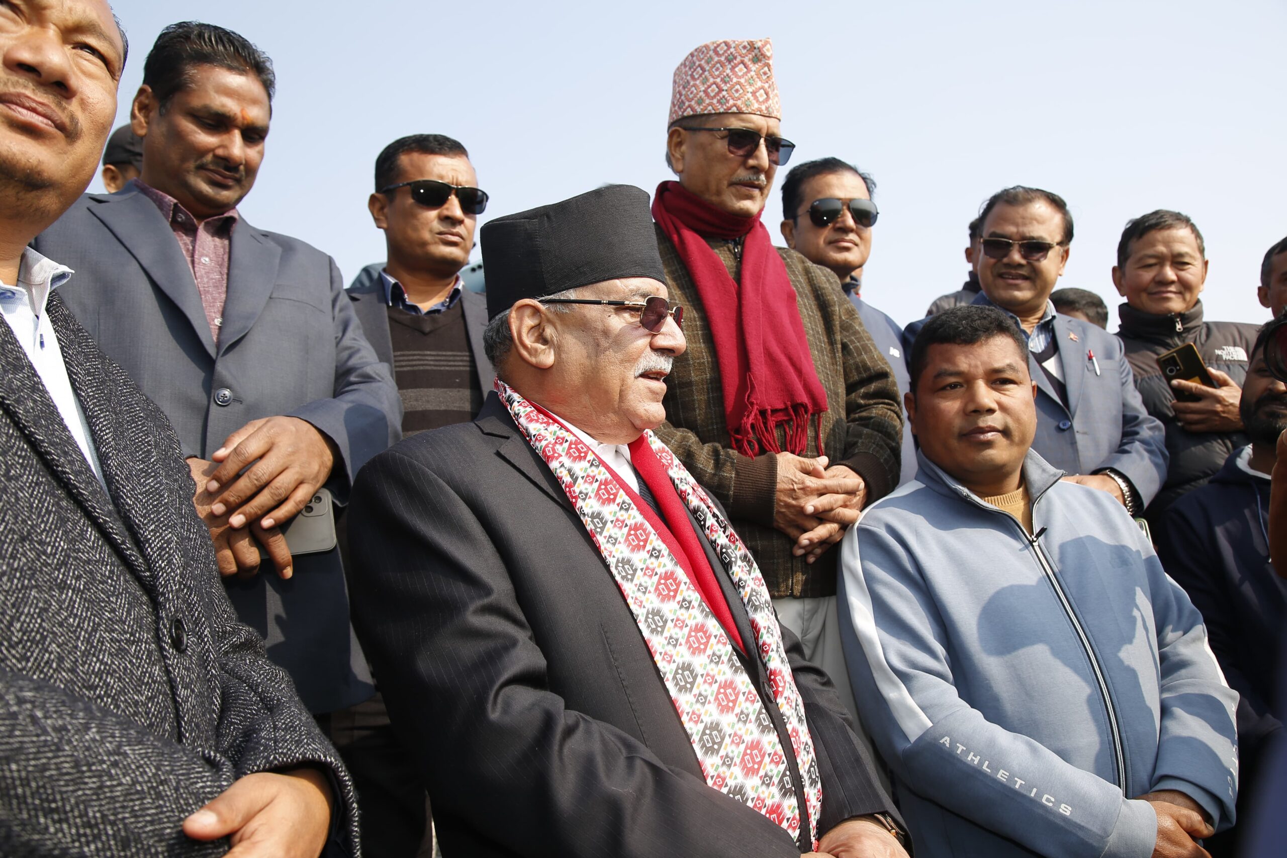 गिरिजाप्रसाद कोइराला अन्तर्राष्ट्रिय रंगशाला छिटो सम्पन्न गर्न सरकारले ध्यान देओस्ः प्रचण्ड