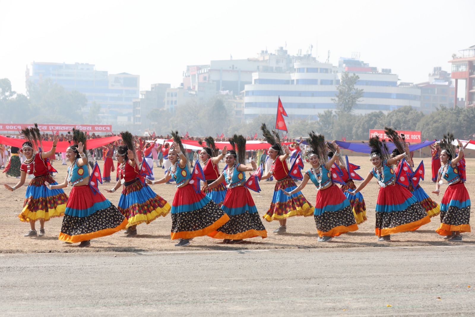 यसरी मनाईंयो प्रजातन्त्र दिवस (तस्वीरहरु)