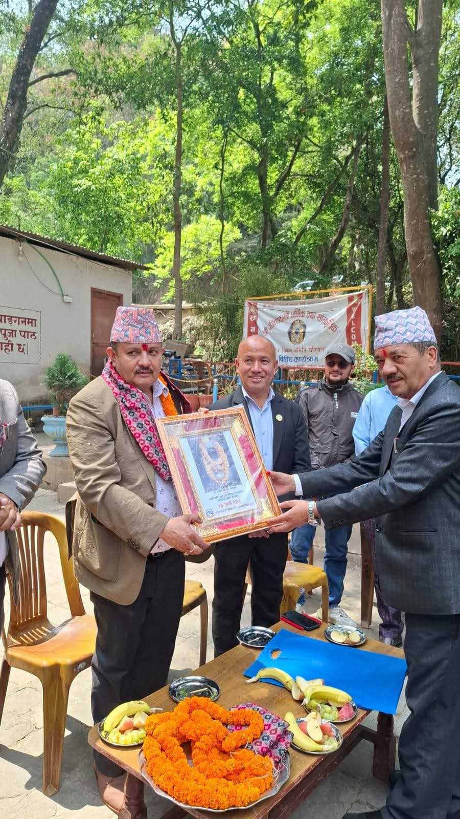 मन्त्री खड्काद्वारा नदी नियन्त्रण योजनाको अनुगमन