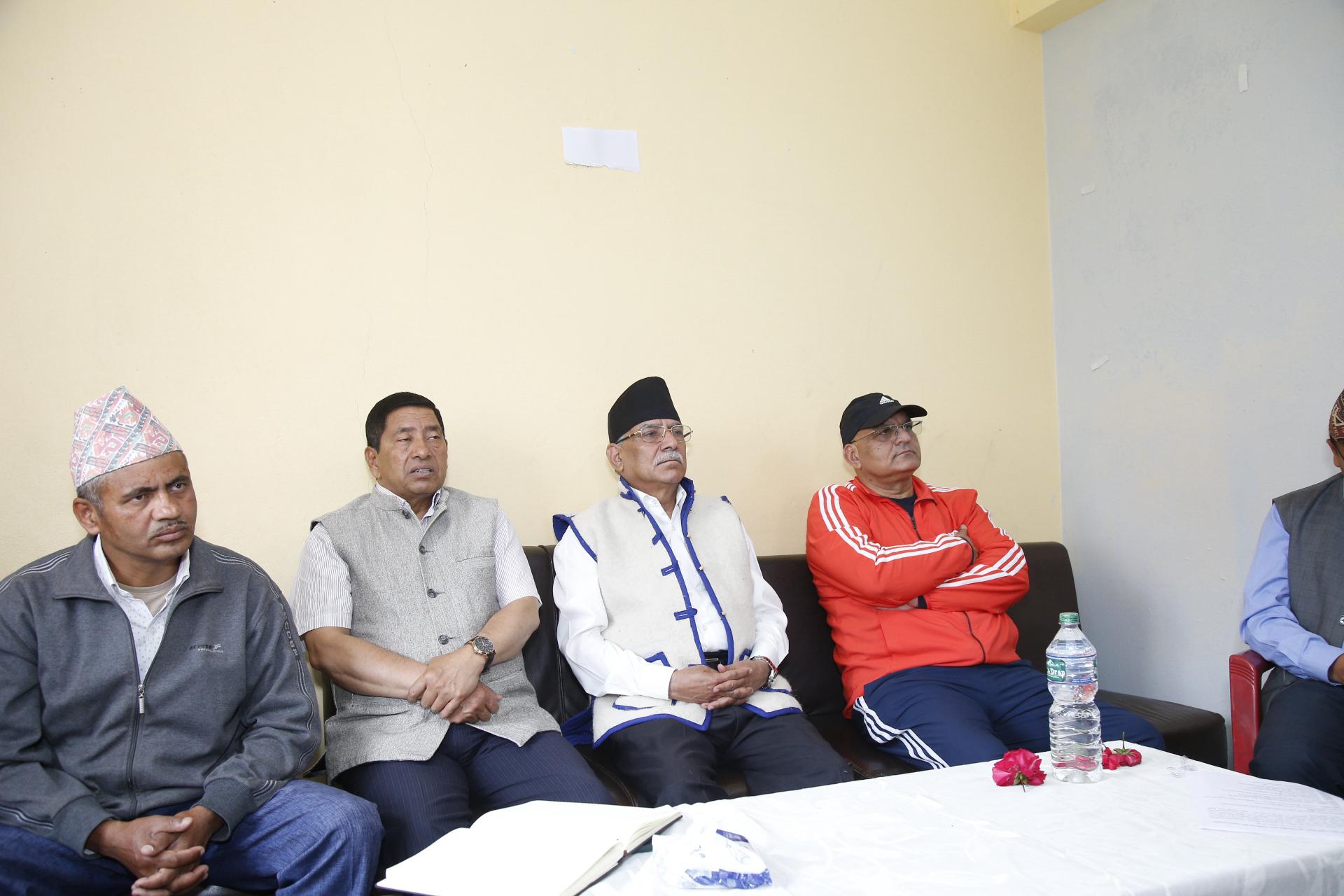 चुनावमा गरेको वाचा बिर्सिएको छैन : अध्यक्ष प्रचण्ड