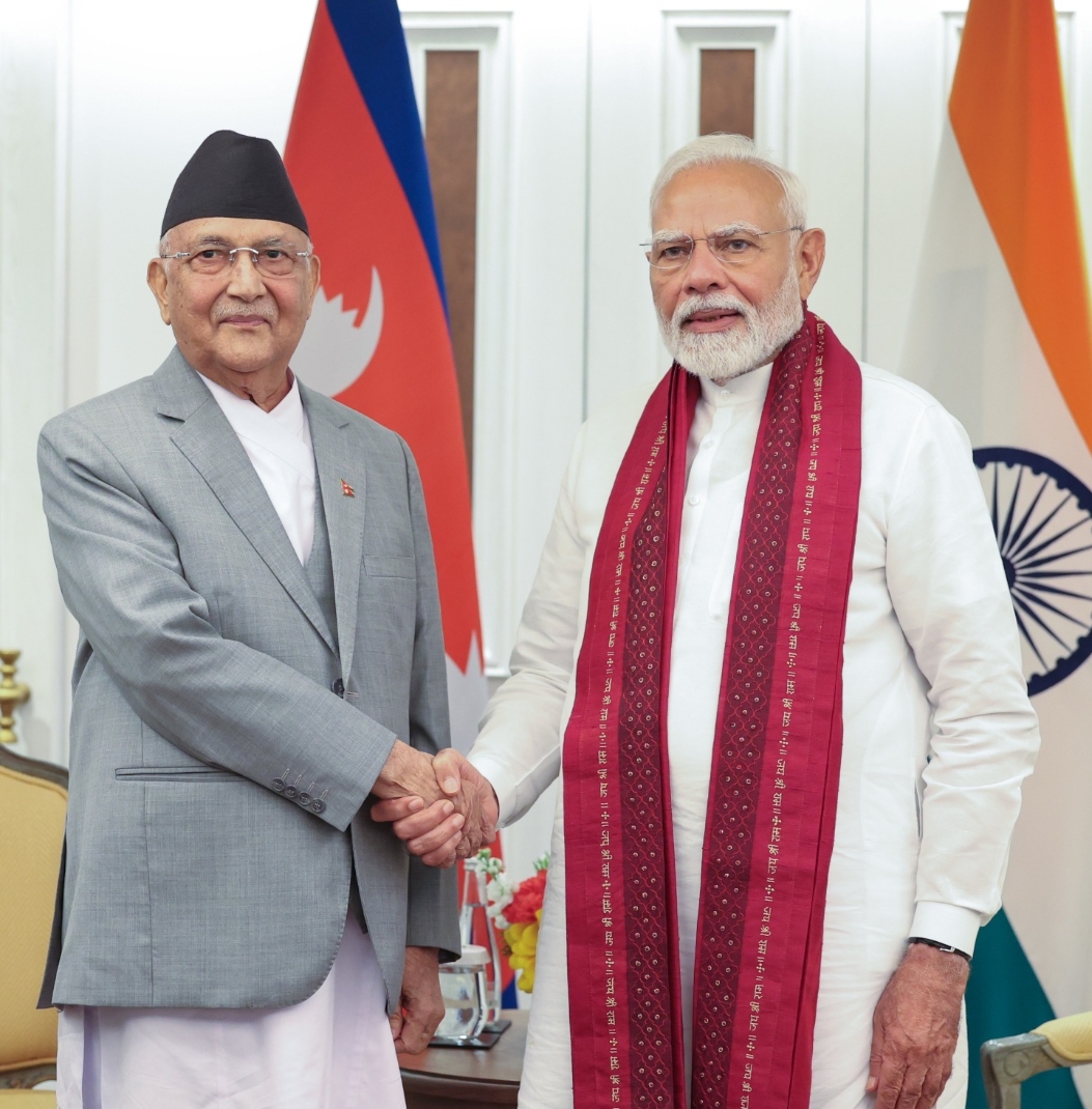 मोदीले भने ‘ प्रधानमन्त्री ओली संगको भेटघाट फलदायी