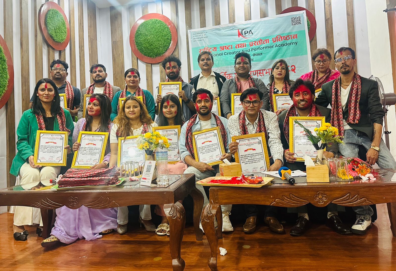राष्ट्रिय श्रष्टा तथा प्रस्तोता प्रतिष्ठानको अध्यक्षमा थापा, सचिवमा रिता केसी निर्वाचित