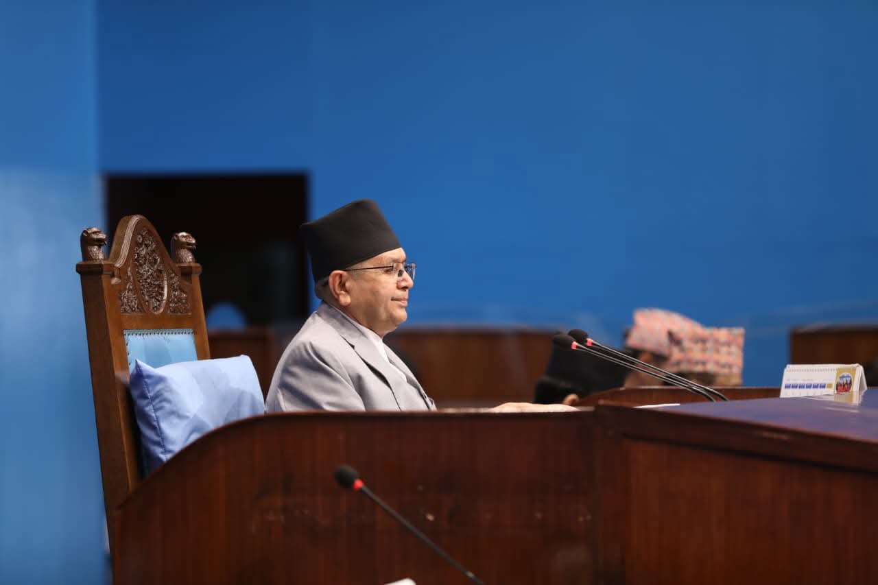 ‘सदन सुचारू बनाउन सरकार र राजनीतिक दलहरूबीच हुनुपर्ने छलफल र संवाद नभएकोमा चिन्तित छु ‘