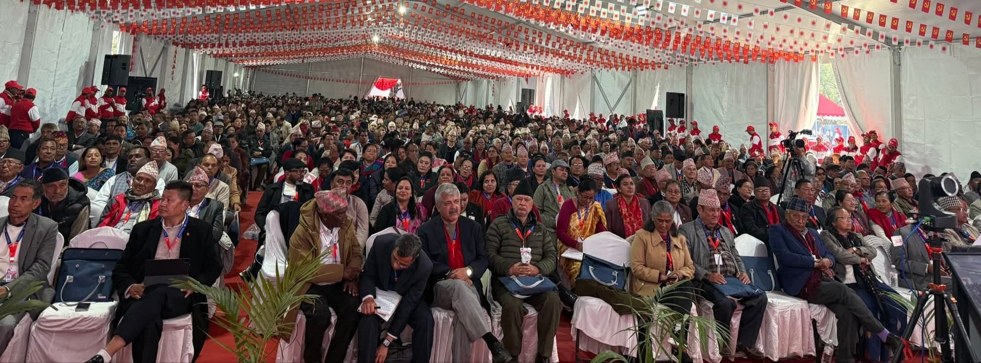एमाले महाधिवेशनको बन्दसत्र सुरु