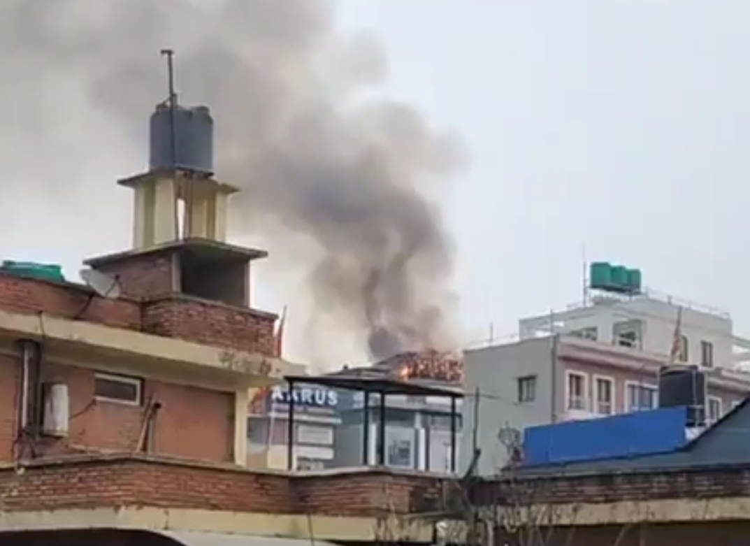 ललितपुरको दाउरा थकालीमा आगलागी