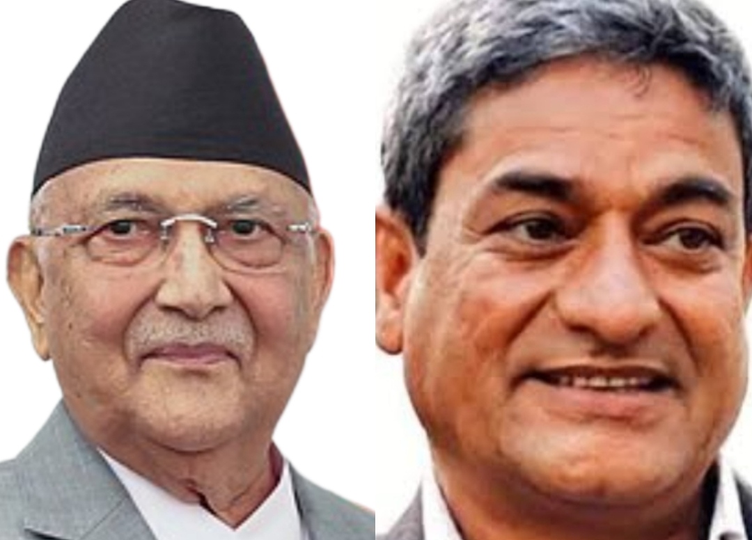 छुटे ओली र लेखक