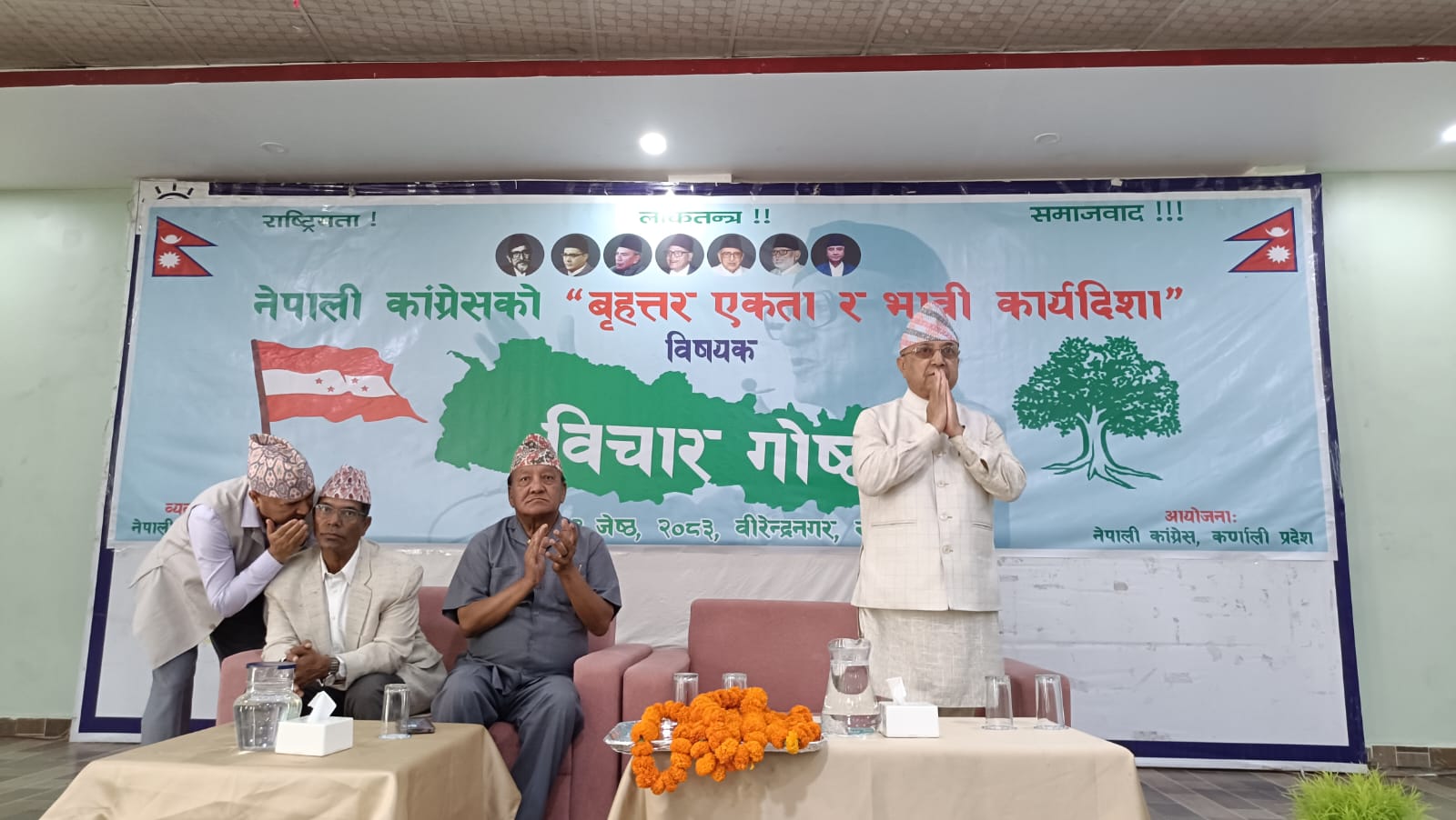 पार्टी फुटाउने वा जुटाउने सम्पूर्ण हात गगन थापाको : पूर्ण बहादुर खड्का 