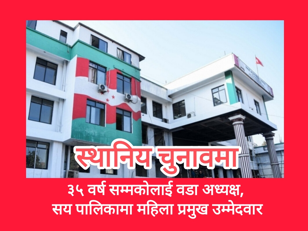  कांग्रेसको तयारी : स्थानिय चुनावमा ३५ वर्ष सम्मकोलाई वडा अध्यक्ष, सय पालिकामा महिला प्रमुख उम्मेदवार