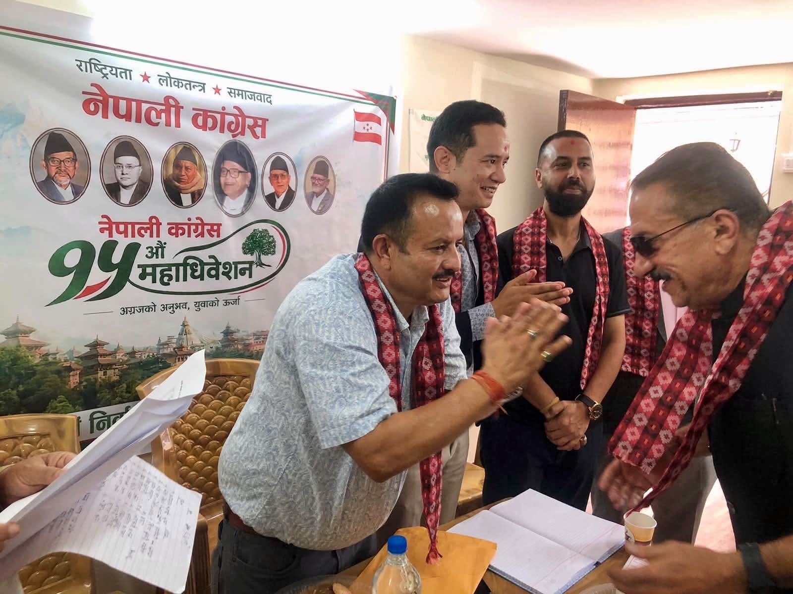 कामनपा ४ मा देउवा पक्षका मनोजराज जेशी सभापति