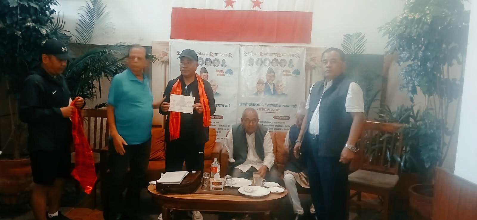 कामनपा ३ मा देउवा पक्षवाट सूर्यमान महर्जन सभपति